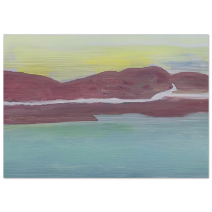 Untitled - 2005 - Raoul De Keyser Brushed Aluminum Print - 70x100 cm / 28x40 inches | Raoul De Keyser Aluminum Print | Raoul De Keyser Prints