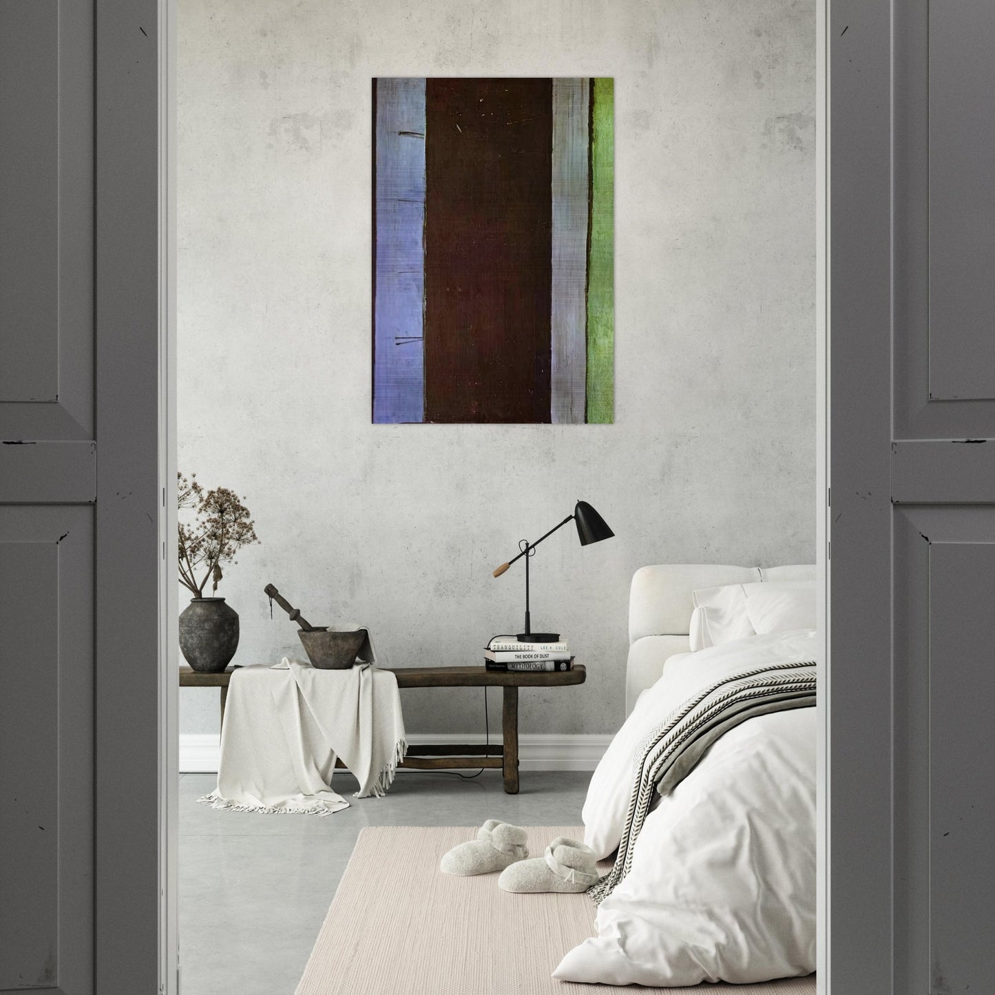 FRENCH WINDOW AT COLLIOURE - Henri Matisse Brushed Aluminum Print - 70x100 cm / 28x40 inches | Henri Matisse Aluminum Print | Henri Matisse Prints