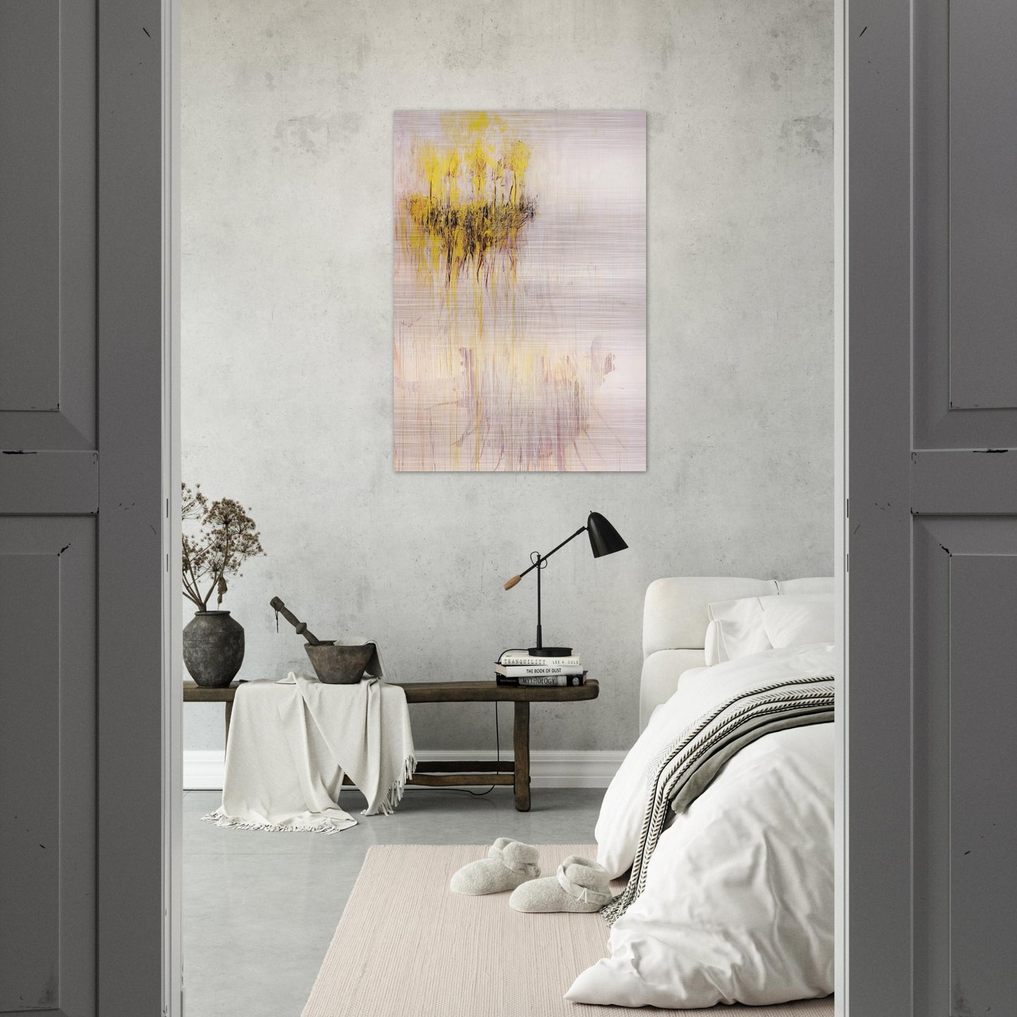 Coronation of Sesostris - Cy Twombly Brushed Aluminum Print - 70x100 cm / 28x40 inches | Cy Twombly Aluminum Print | Cy Twombly Prints