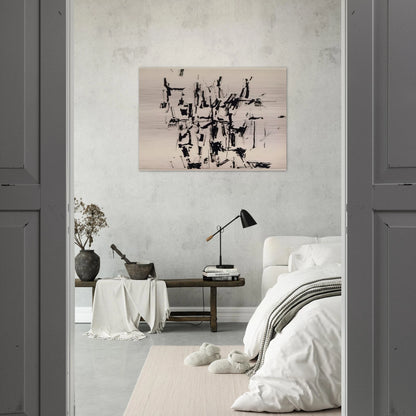 DRAWING RELATED TO ZONE DRAWING NO 19 - Philip Guston Brushed Aluminum Print - 70x100 cm / 28x40 inches | Philip Guston Aluminum Print | Philip Guston Prints