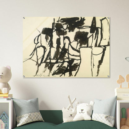 UNTITLED 4 - Philip Guston Acrylic Print - 70x100 cm / 28x40″ inches | Philip Guston Wall Art | Philip Guston Prints