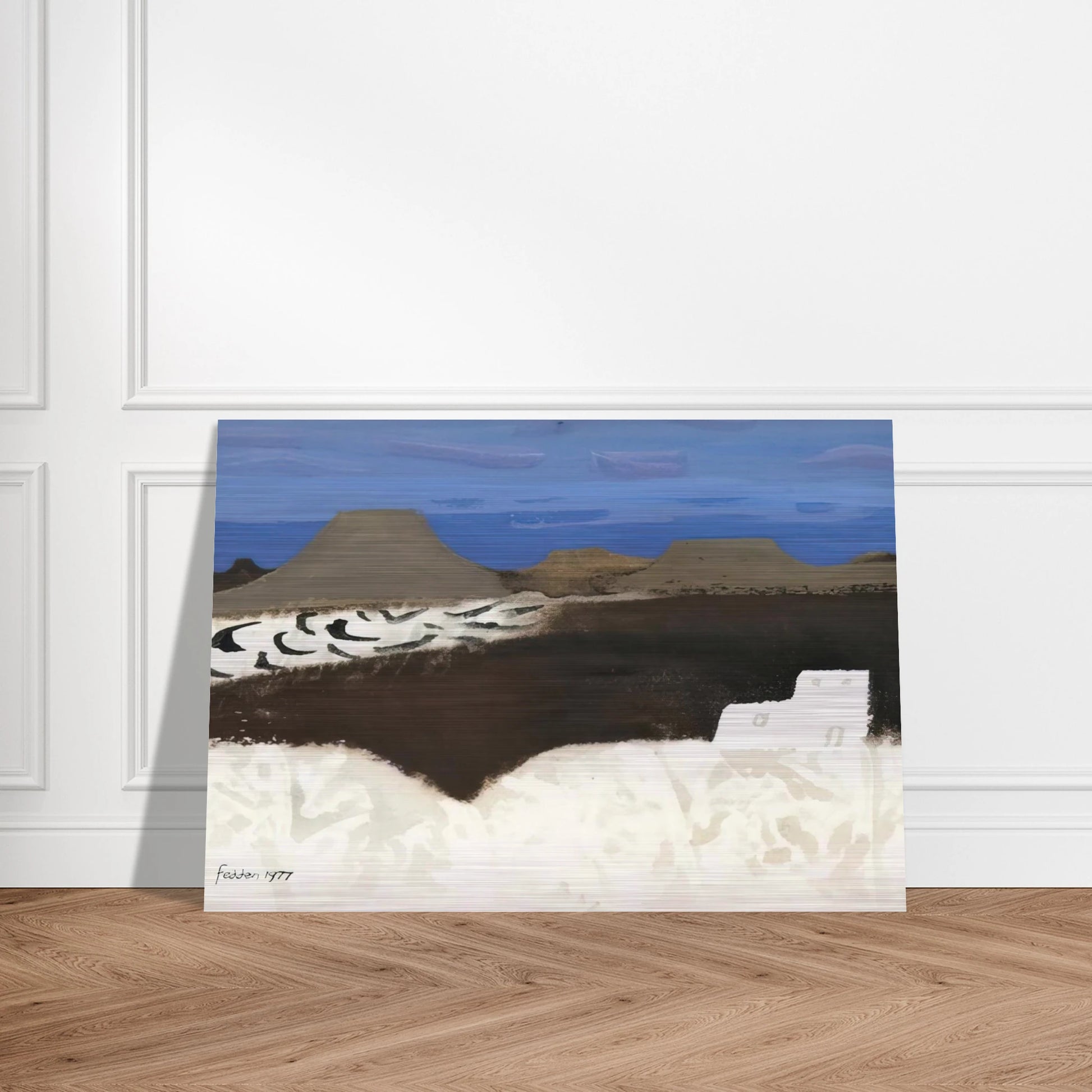 Lanzarote - 1977 - Mary Fedden Brushed Aluminum Print - 70x100 cm / 28x40 inches | Mary Fedden Aluminum Print | Mary Fedden Prints