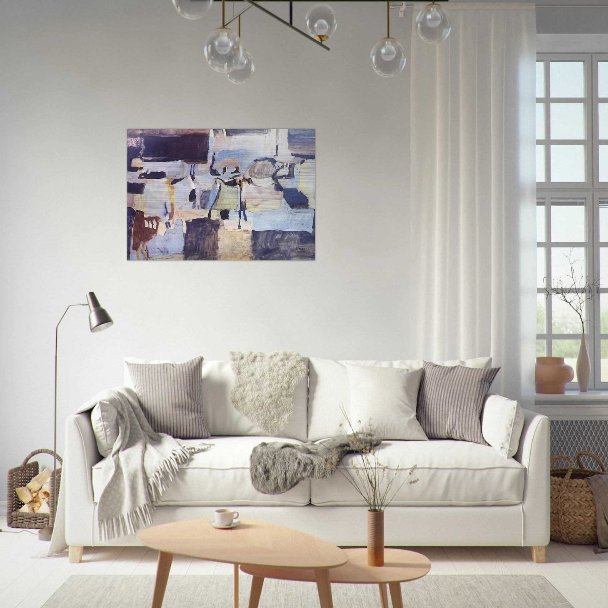 Pintura - 1958 - Menez Brushed Aluminum Print - 70x100 cm / 28x40 inches | Menez Aluminum Print | Menez Prints