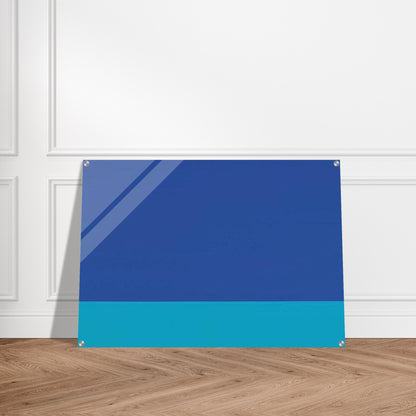 Untitled Stoffbild - 1969 - Blinky Palermo Acrylic Print - 70x100 cm / 28x40″ inches