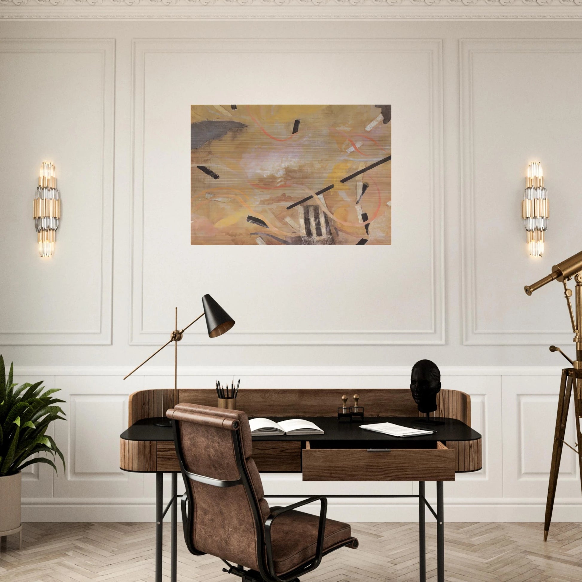 The tendency of aesthetic idealism - 1918 - Julius Evola Brushed Aluminum Print - 70x100 cm / 28x40 inches | Julius Evola Aluminum Print | Julius Evola Prints