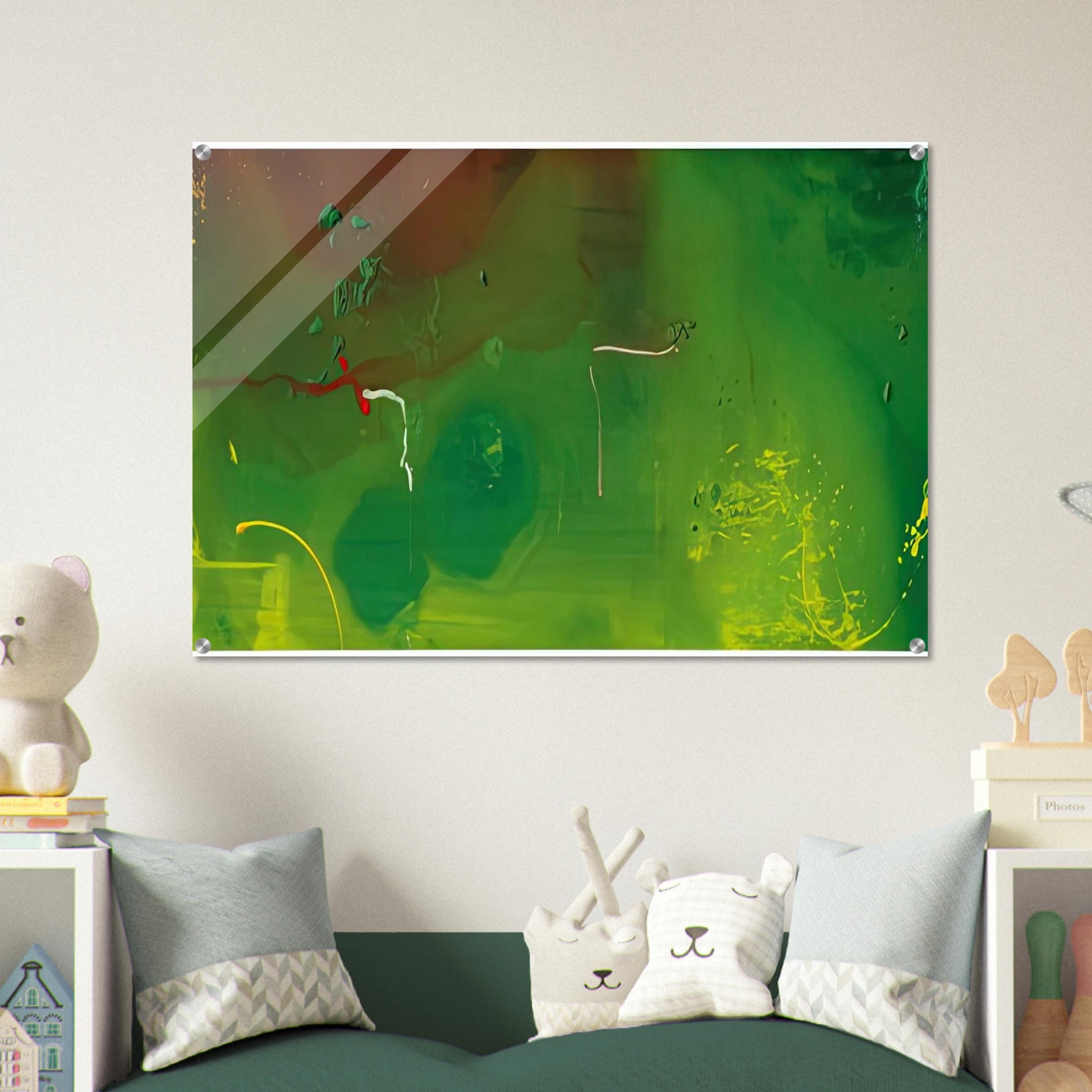 Petroglyphs, 1990- - Helen Frankenthaler Acrylic Print - 70x100 cm / 28x40″ inches