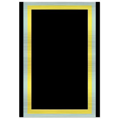 Series Painting 8 - 1966 - Ronnie Landfield Brushed Aluminum Print - 70x100 cm / 28x40 inches | Ronnie Landfield Aluminum Print | Ronnie Landfield Prints