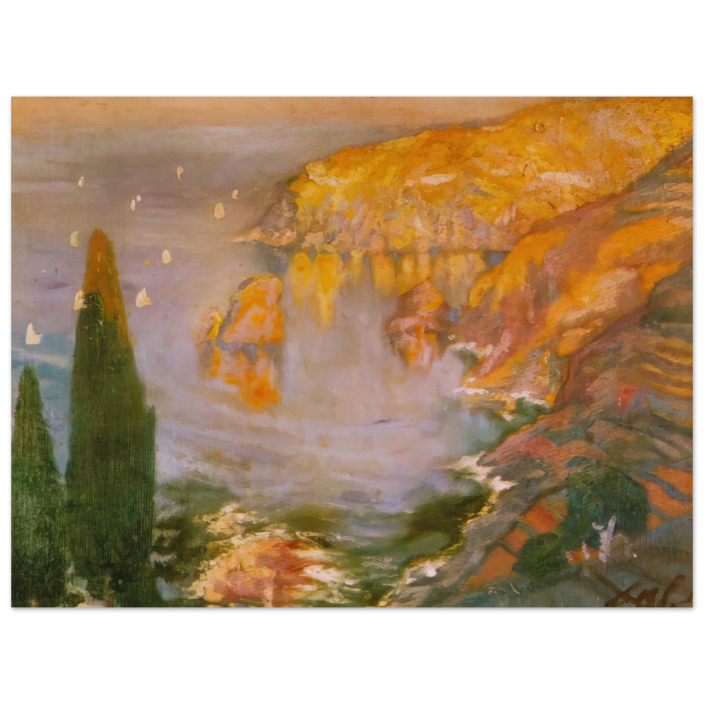 Salvador Dali - CALA NANS  75x100 cm / 30x40inches Fine Art Poster