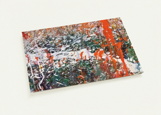 ABSTRACT COMPOSITION By Taro Yamamoto Pack of 10 Post Cards | Taro Yamamoto Post Cards | A6 (10.5 x 14.8 cm) - 4.1 x 5.8 inches