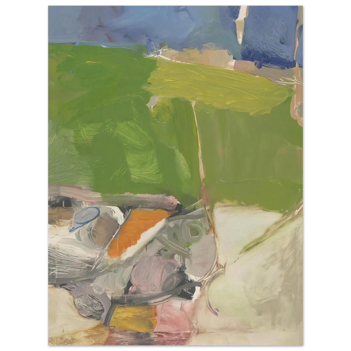 Richard Diebenkorn - Berkeley #33  75x100 cm / 30x40inches Fine Art Poster
