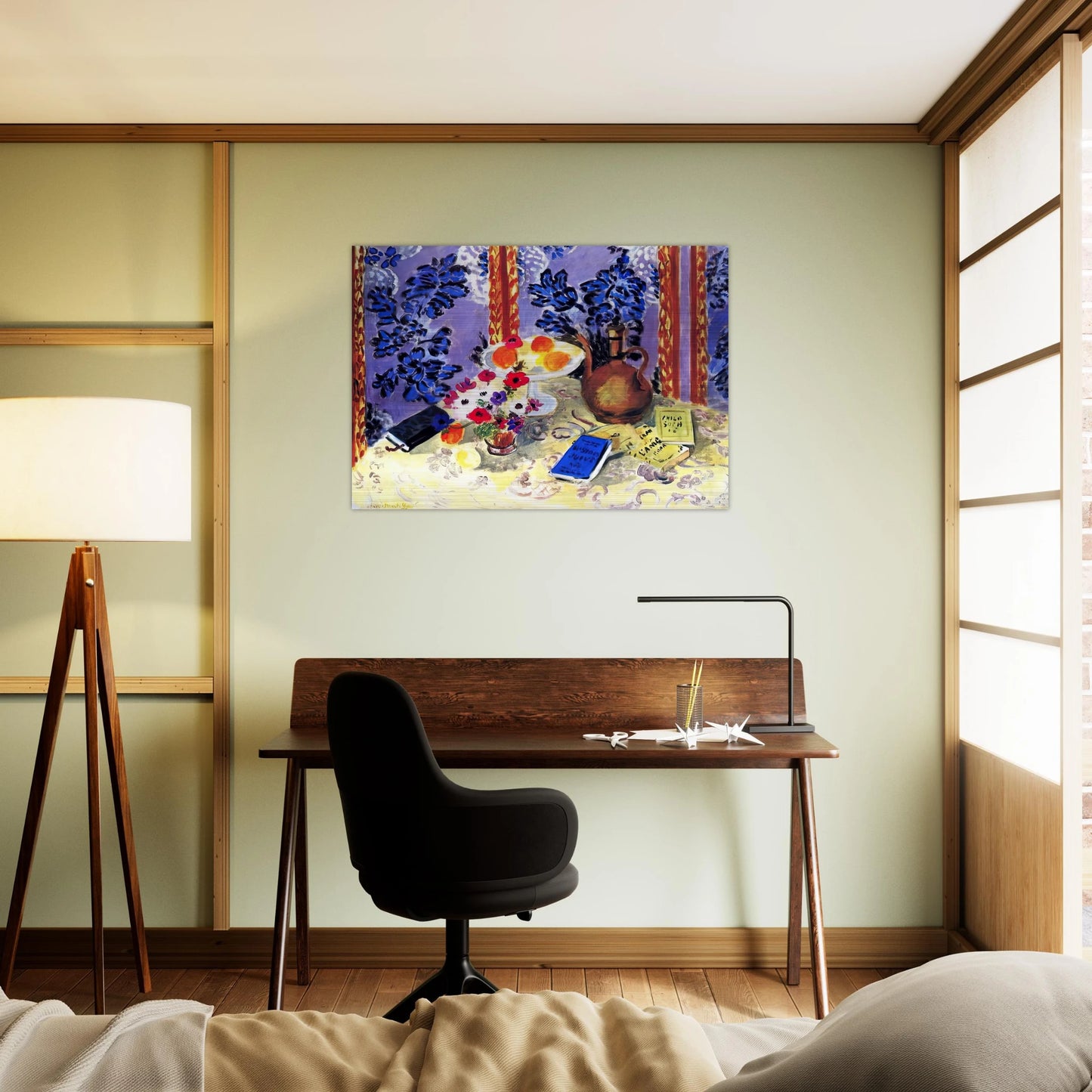 STILL LIFE HISTOIRES JUIVES 1924 - Henri Matisse Brushed Aluminum Print - 70x100 cm / 28x40 inches | Henri Matisse Aluminum Print | Henri Matisse Prints