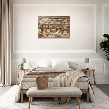 THE HILL - Man Ray Acrylic Print - 70x100 cm / 28x40″ inches | Man Ray Wall Art | Man Ray Prints