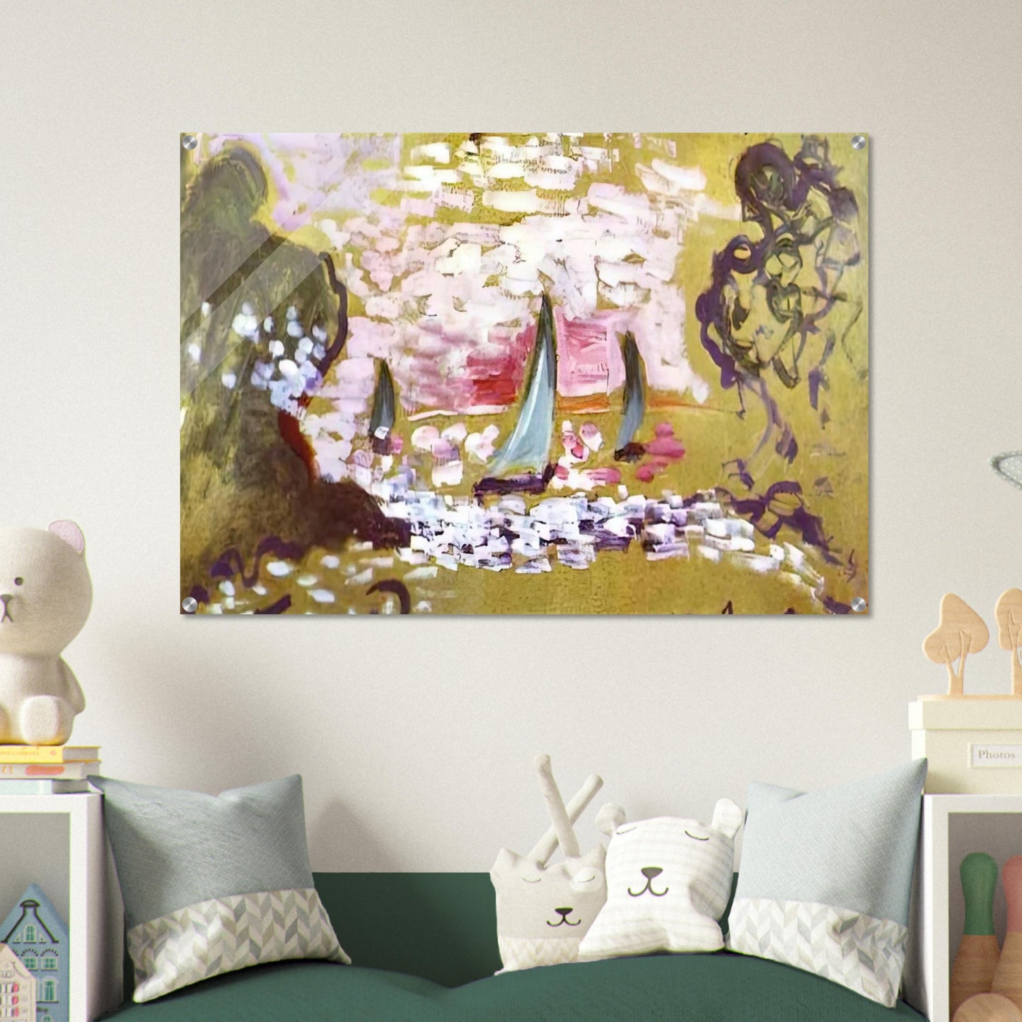 SAILBOATS - Henri Matisse Acrylic Print - 70x100 cm / 28x40″ inches