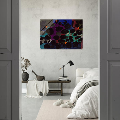 Plumen - 1957 - Johannes Itten Acrylic Print - 70x100 cm / 28x40″ inches | Johannes Itten Wall Art | Johannes Itten Prints