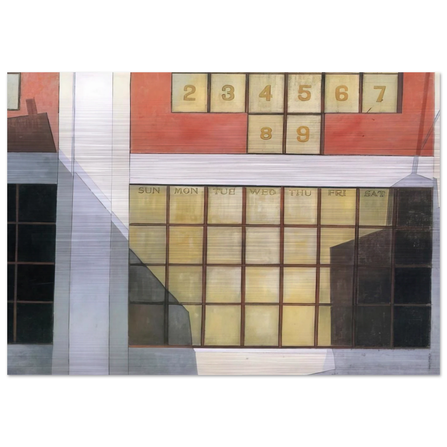 Business - 1921 - Charles Demuth Brushed Aluminum Print - 70x100 cm / 28x40 inches | Charles Demuth Aluminum Print | Charles Demuth Prints