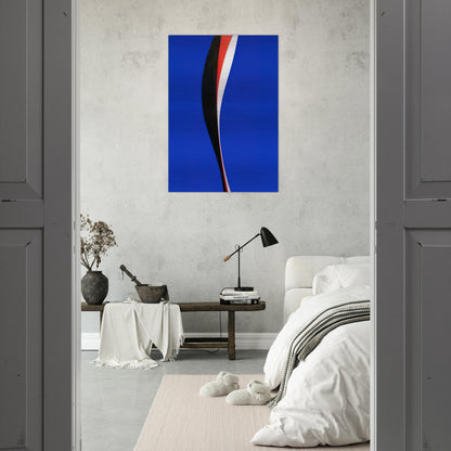 Untitled - Hard Edge Painting - Lorser Feitelson Brushed Aluminum Print - 70x100 cm / 28x40 inches | Lorser Feitelson Aluminum Print | Lorser Feitelson Prints