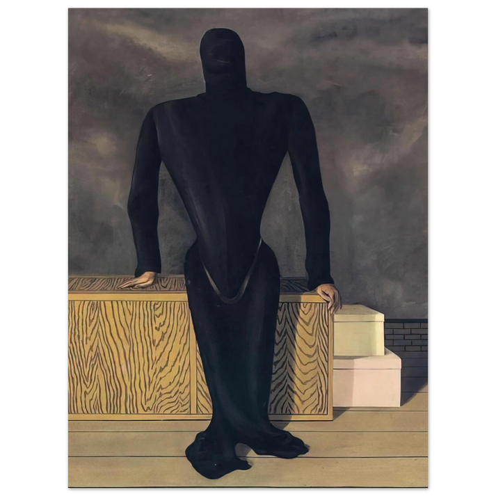 Rene Magritte - THE FEMALE THIEF 1927  75x100 cm / 30x40inches Fine Art Poster