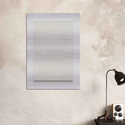 Tous les 5 cm, tous les 6 cm, No. 74075 - 1974 - Francois Morellet Brushed Aluminum Print - 70x100 cm / 28x40 inches | Francois Morellet Aluminum Print | Francois Morellet Prints