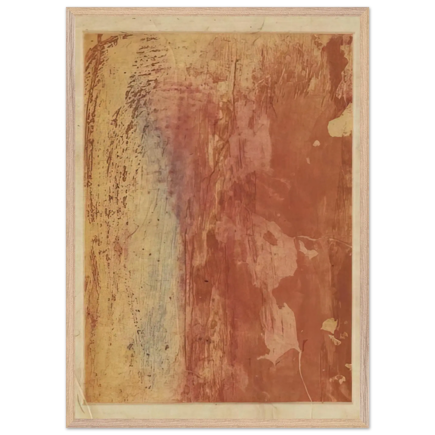 Helen Frankenthaler - Ganymede - 1978 Wall art - 30x40 cm / 12x16 Inches - Premium Wooden Framed Poster With Fine Art Paper - Wood frame