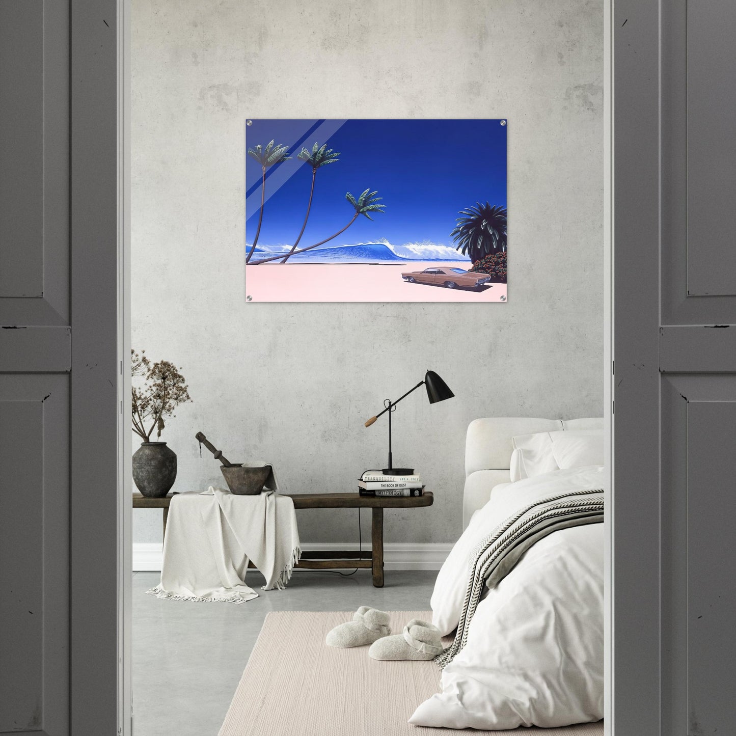 Impender Beach - Hiroshi Nagai Acrylic Print - 70x100 cm / 28x40″ inches