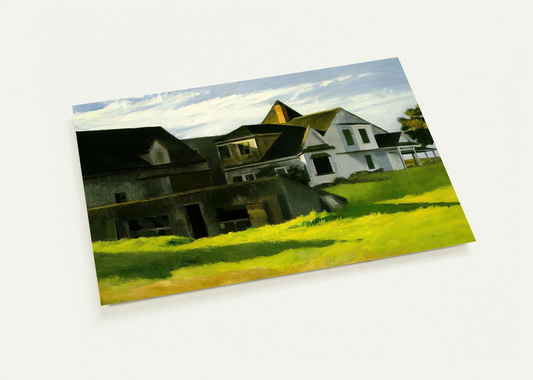 Cape Cod Afternoon By Edward Hopper Pack of 10 Post Cards | Edward Hopper Post Cards | A6 (10.5 x 14.8 cm) - 4.1 x 5.8 inches