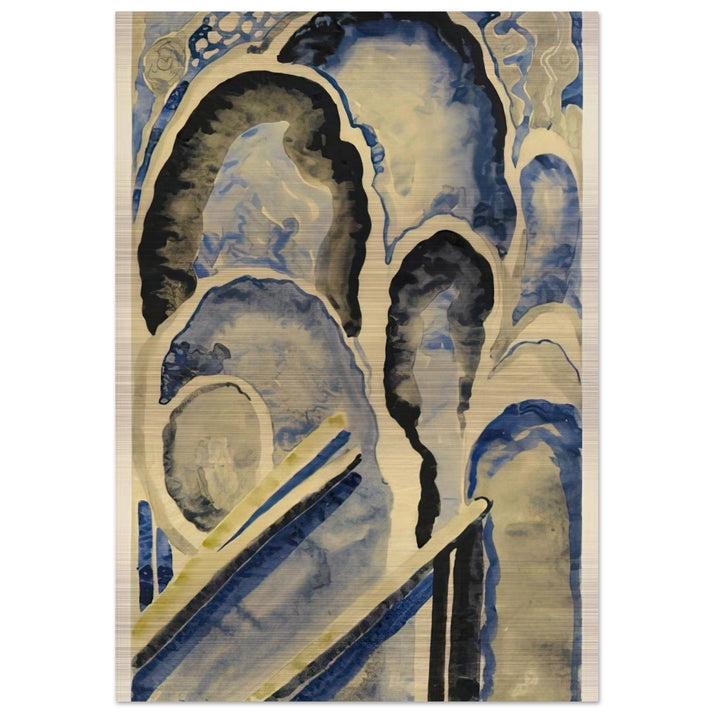 Blue-01 - Georgia O'Keeffe Brushed Aluminum Print - 70x100 cm / 28x40 inches | Georgia O'Keeffe Aluminum Print | Georgia O'Keeffe Prints