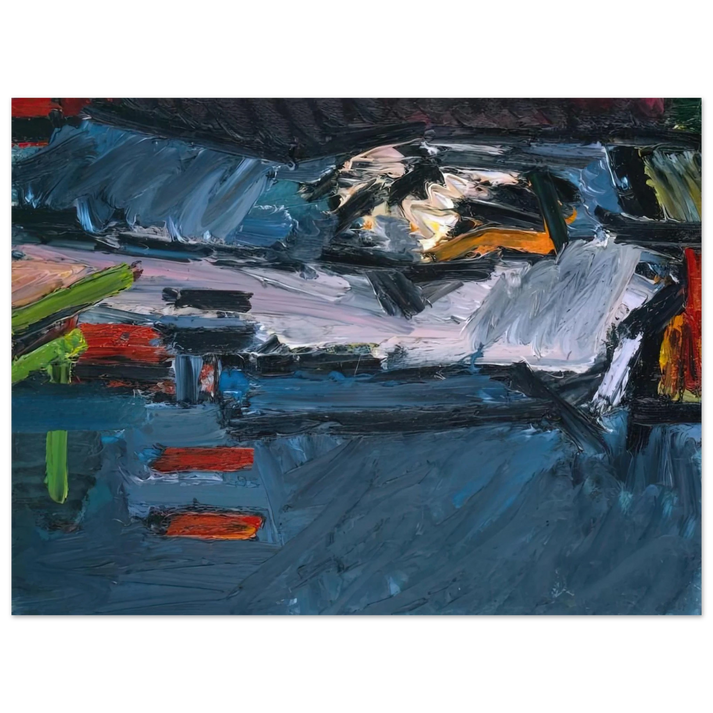 Frank Auerbach - FIGURE ON A BED 1970  75x100 cm / 30x40inches Fine Art Poster