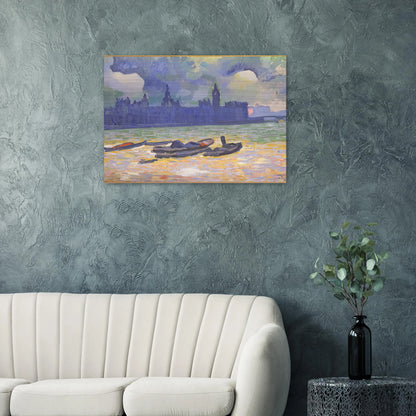 THE PALACE OF WESTMINSTER 1907 0 - Andre Derain Brushed Aluminum Print - 70x100 cm / 28x40 inches | Andre Derain Aluminum Print | Andre Derain Prints