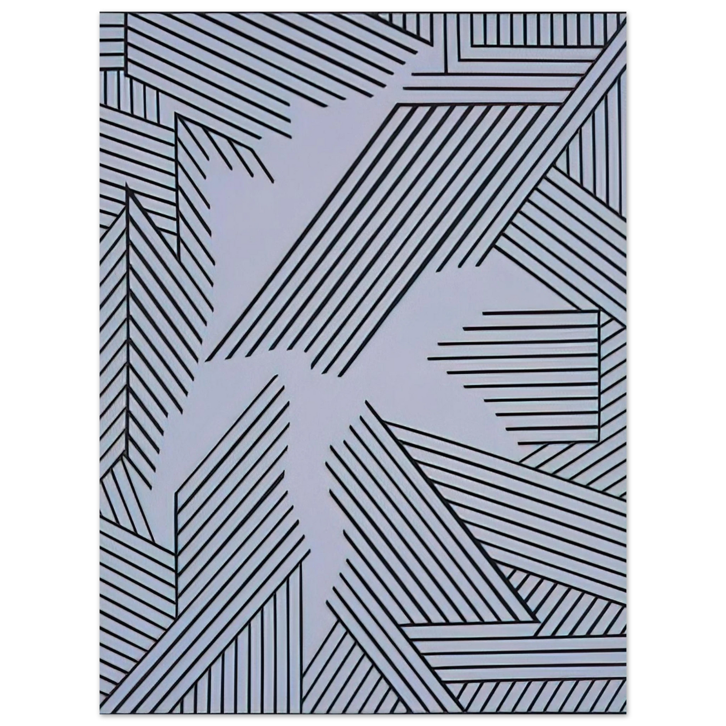 Nicholas Krushenick - Untitled - 1998  75x100 cm / 30x40inches Fine Art Poster