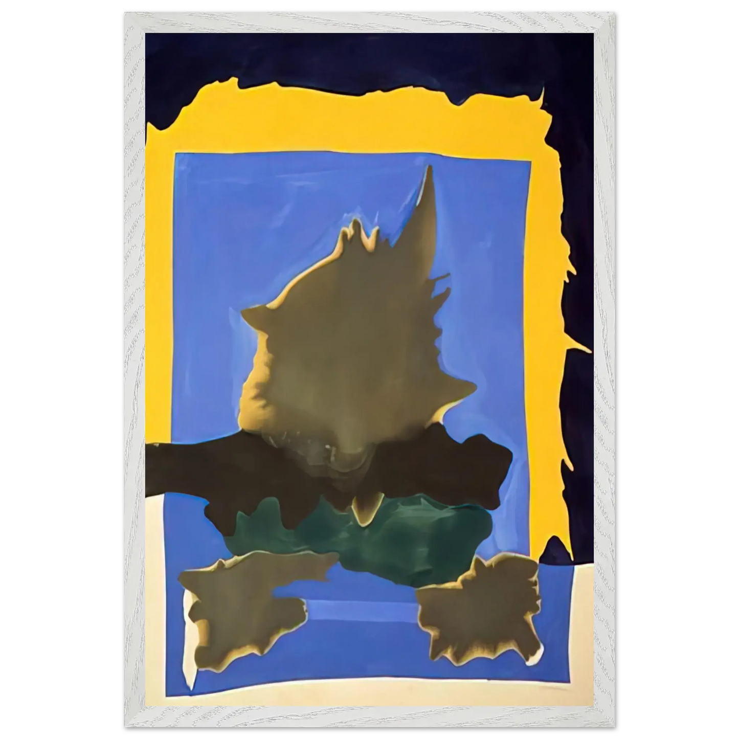 Helen Frankenthaler - Interior Landscape - 1964 Wall art - 60x80 cm / 24x32 Inches - Fine Art Poster - -