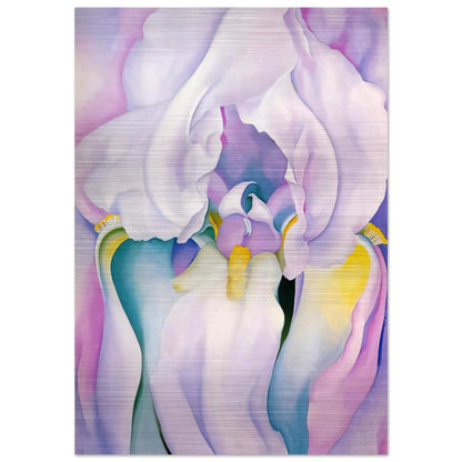 Light of Iris - Georgia O'Keeffe Brushed Aluminum Print - 70x100 cm / 28x40 inches | Georgia O'Keeffe Aluminum Print | Georgia O'Keeffe Prints