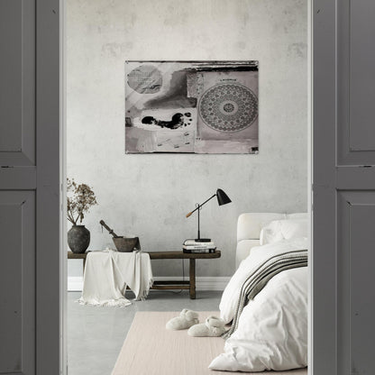 SHOULD LOVE COME FIRST 1951 - Robert Rauschenberg Acrylic Print - 70x100 cm / 28x40″ inches