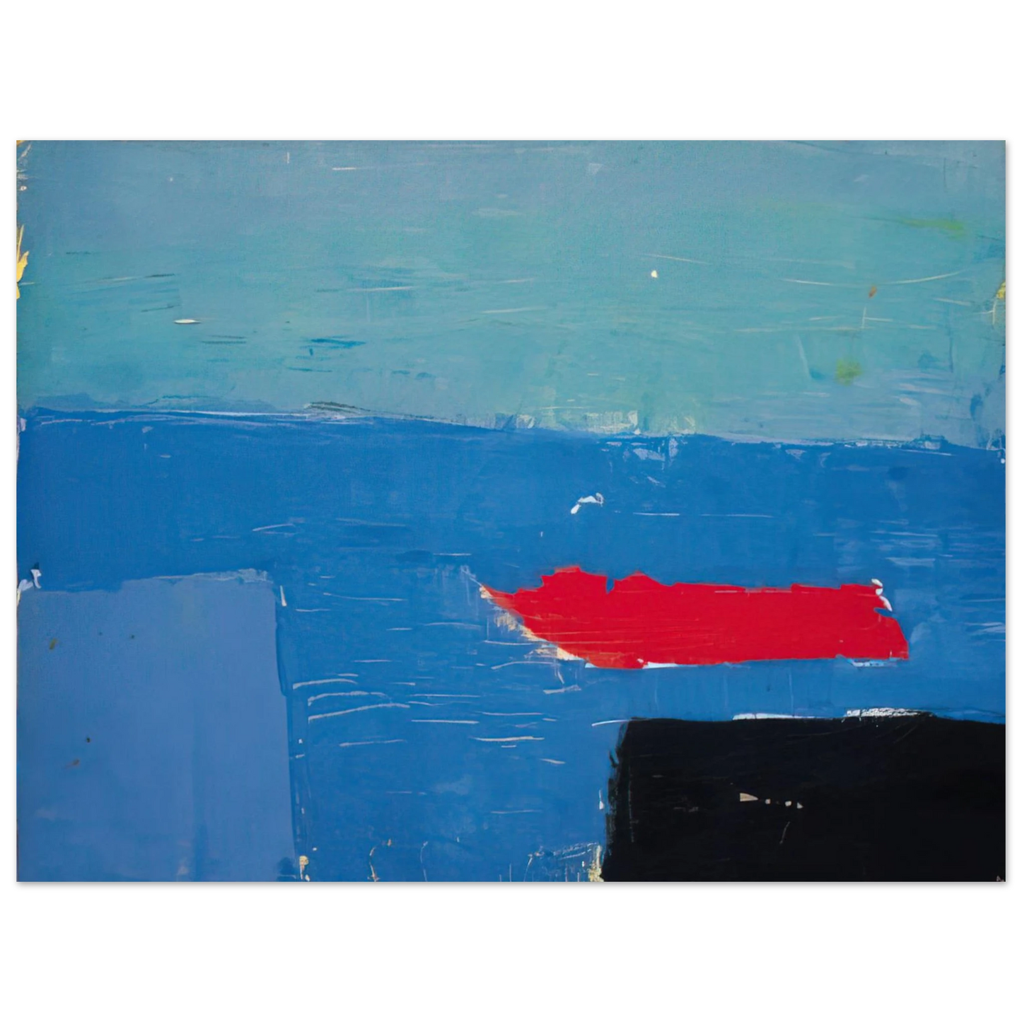 Nicolas de Stael - BÃƒÂ¢teau - Lyrical Abstraction Fine Art Poster