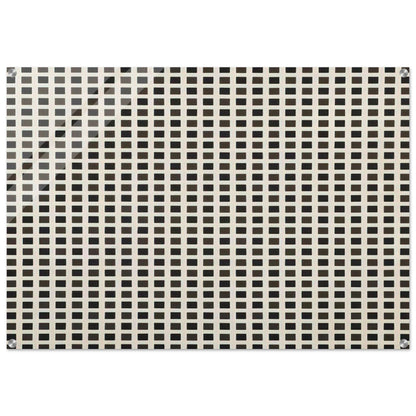 Répartition régulière de carrés - 1971 - Francois Morellet Acrylic Print - 70x100 cm / 28x40″ inches | Francois Morellet Wall Art | Francois Morellet Prints