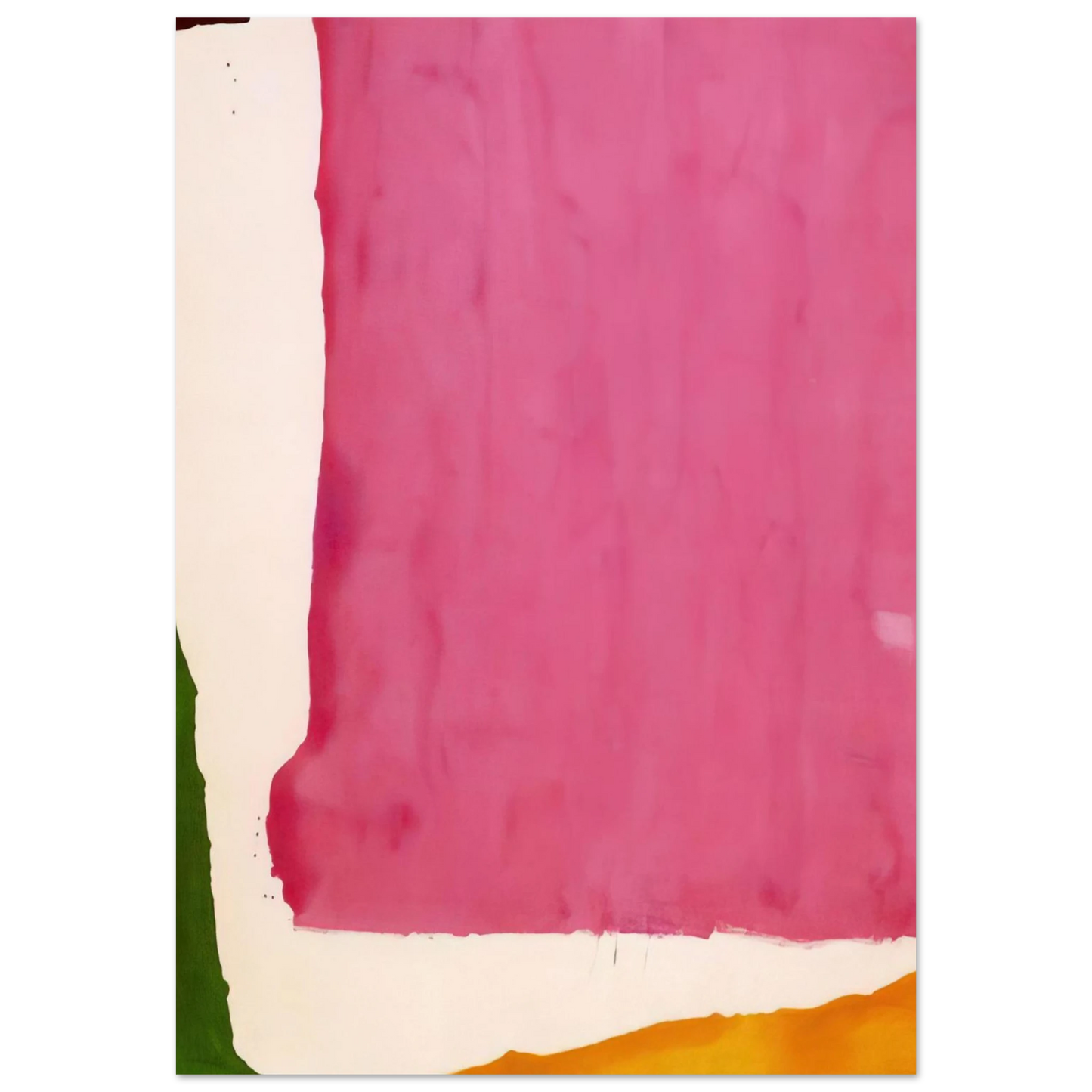 Helen Frankenthaler - Mauve District - 1966 Wall art - 20x25 cm / 8x10 inches - Fine Art Poster-canvas - -