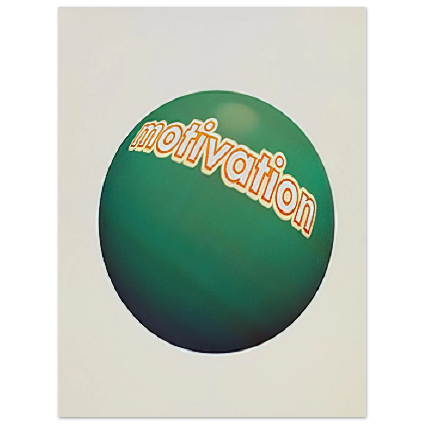 Michel Majerus - Untitled - 1998  75x100 cm / 30x40inches Fine Art Poster