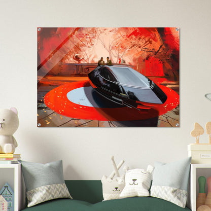 Syd Mead - Syd Mead Acrylic Print - 70x100 cm / 28x40″ inches