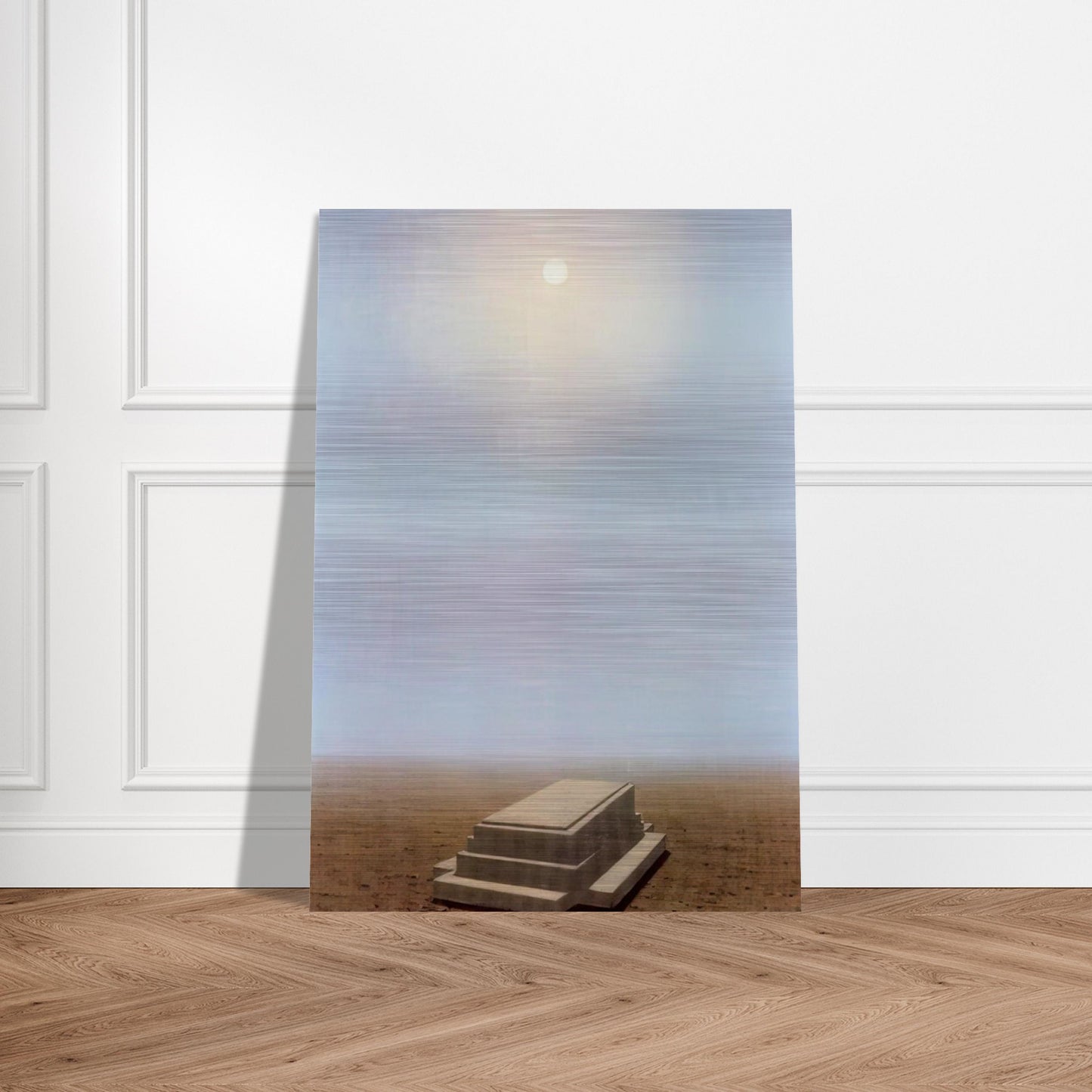 THE BEYOND 1938 - Rene Magritte Brushed Aluminum Print - 70x100 cm / 28x40 inches | Rene Magritte Aluminum Print | Rene Magritte Prints
