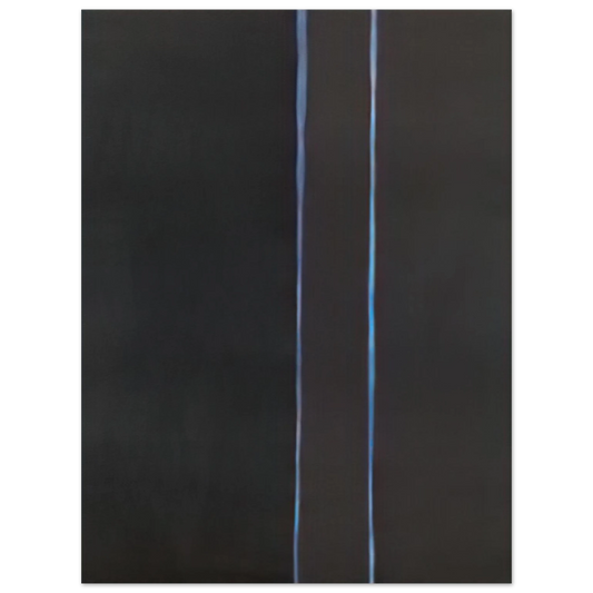 Barnett Newman - By Twos  75x100 cm / 30x40inches Fine Art Poster