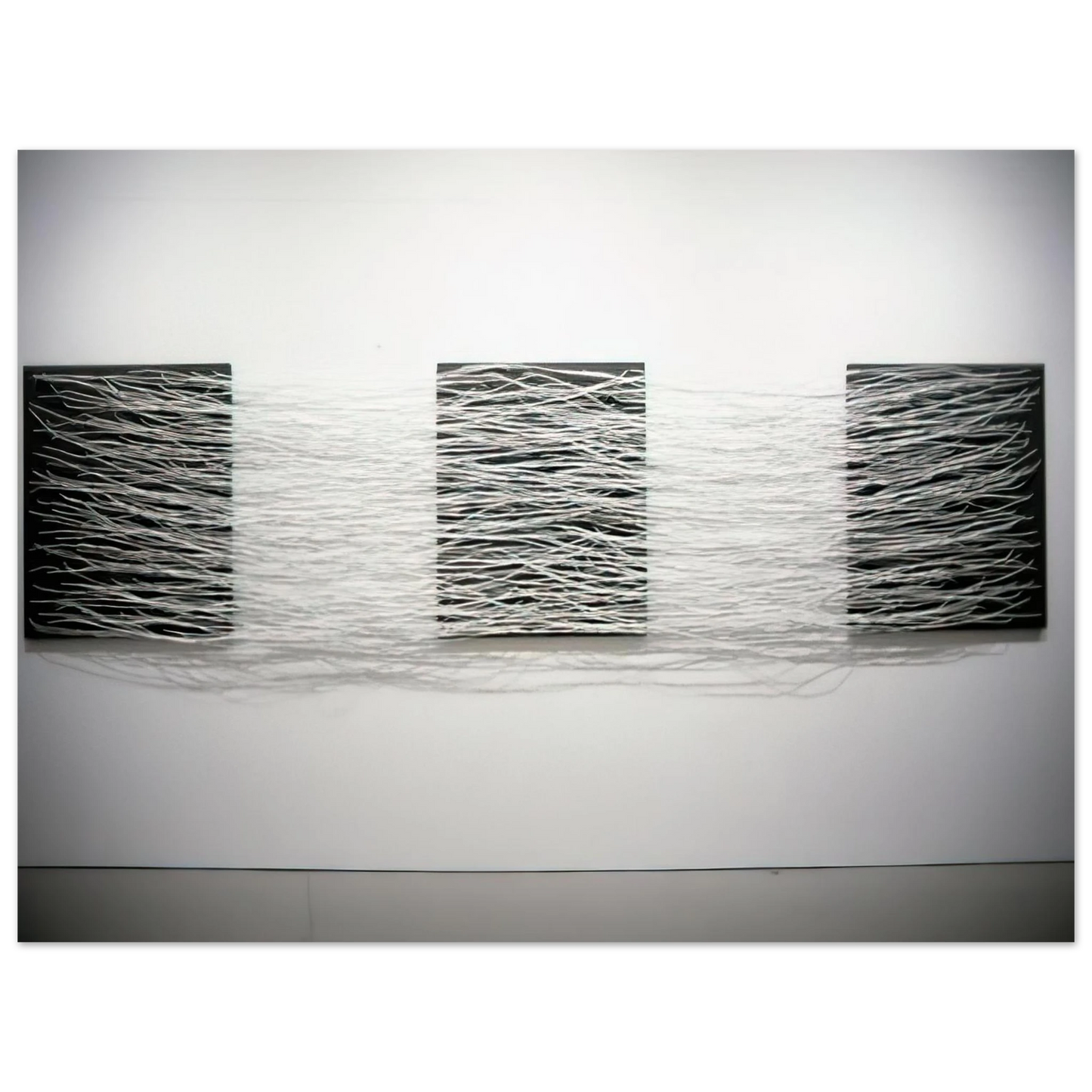 Eva Hesse - METRONOMIC IRREGULARITY II 1966  75x100 cm / 30x40inches Fine Art Poster