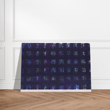 La Notte - Sam Francis Brushed Aluminum Print - 70x100 cm / 28x40 inches | Sam Francis Aluminum Print | Sam Francis Prints