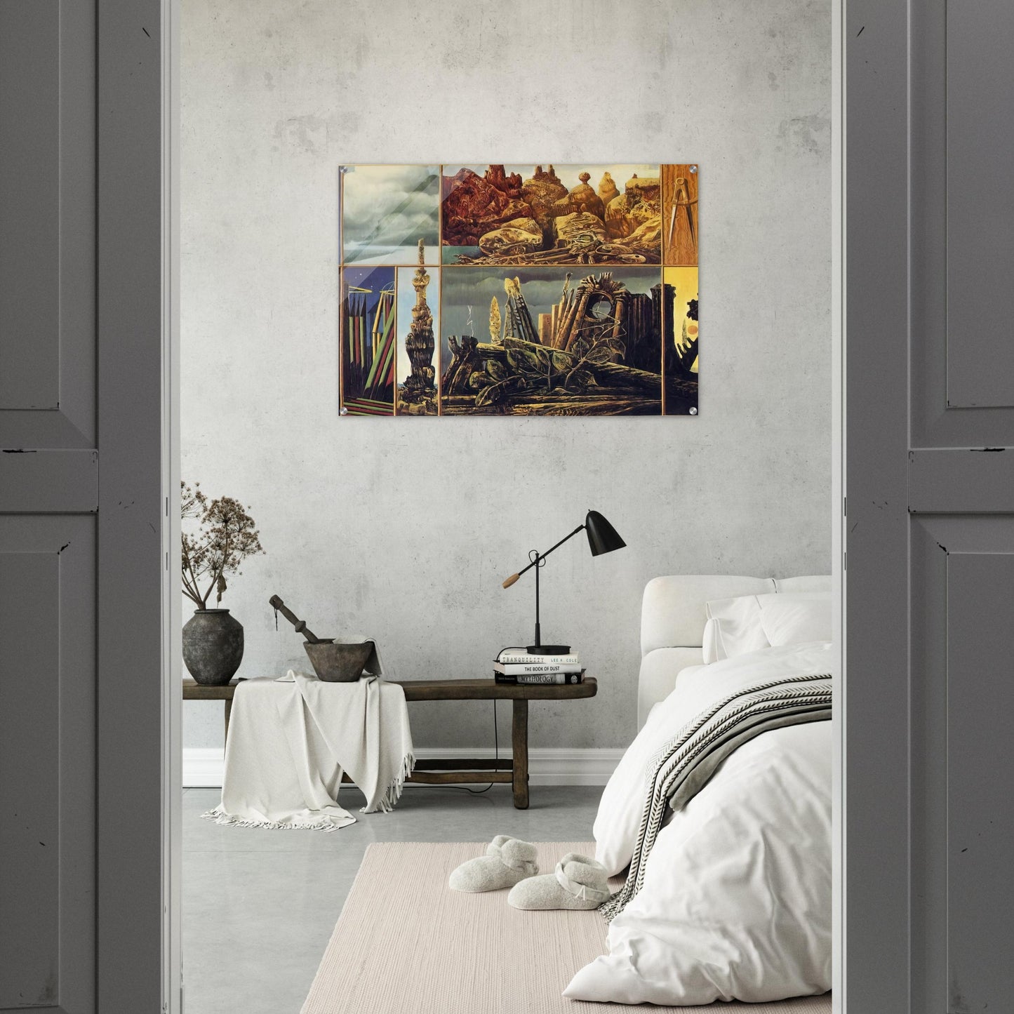 Painting for Young People - Max Ernst Acrylic Print - 70x100 cm / 28x40″ inches