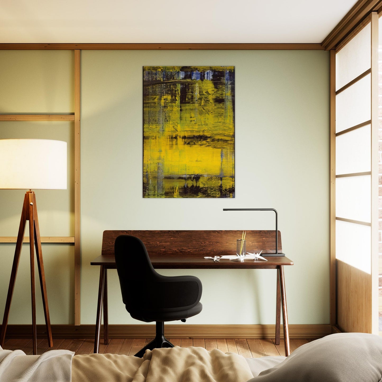 ABSTRACT PAINTING NO 809 3 - Gerhard Richter Brushed Aluminum Print - 70x100 cm / 28x40 inches | Gerhard Richter Aluminum Print | Gerhard Richter Prints