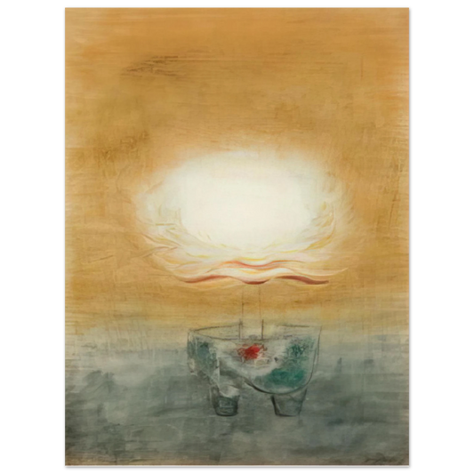 Morris Graves - Lotus - 1945  75x100 cm / 30x40inches Fine Art Poster