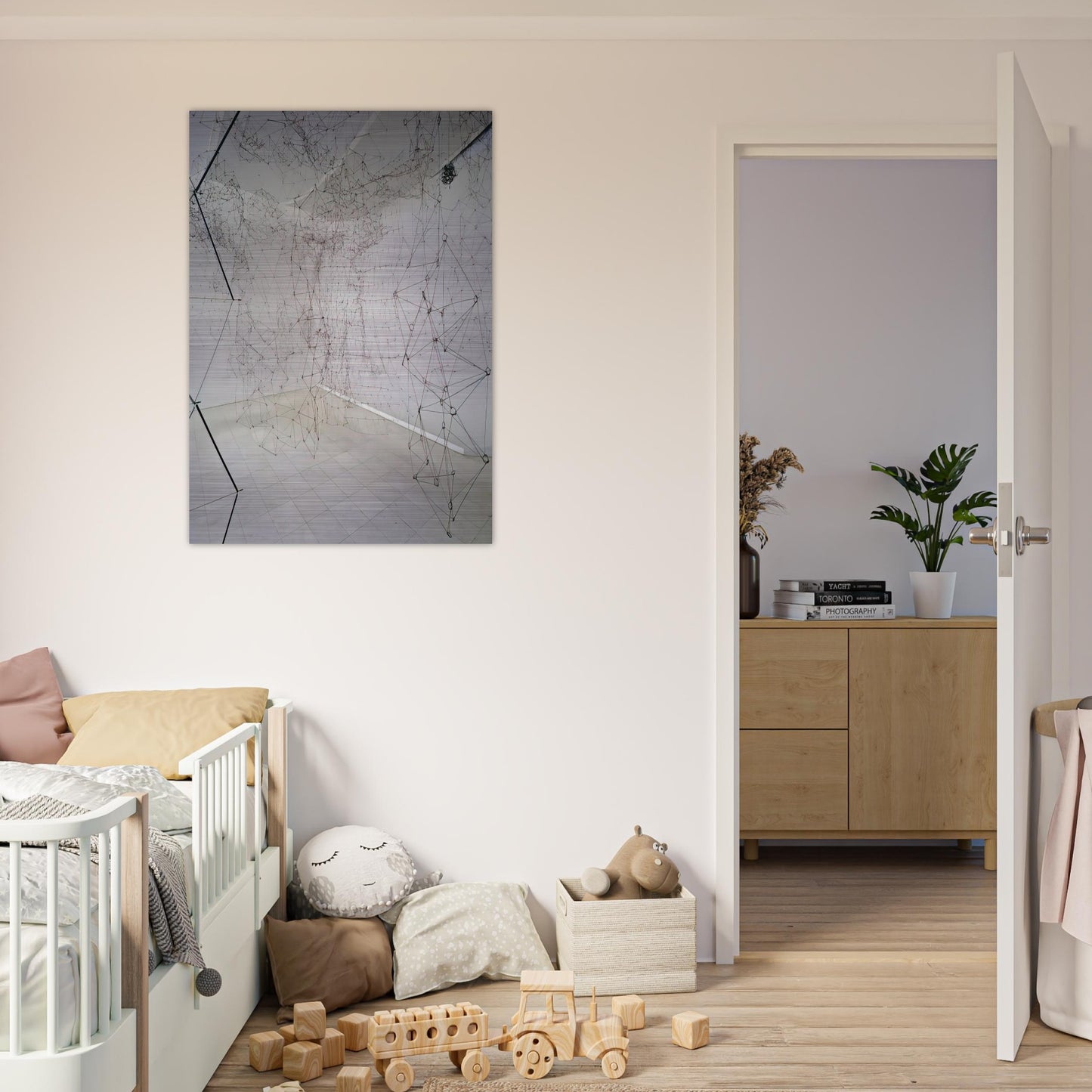 Recticulárea - Minimalism - Gego Brushed Aluminum Print - 70x100 cm / 28x40 inches | Gego Aluminum Print | Gego Prints