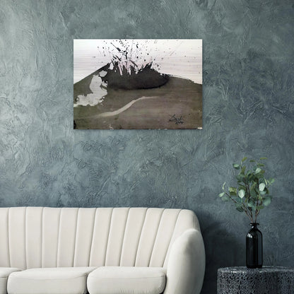 ANGELUS EXCUSSIT FLAMMAMIGNIS DANIEL 3 23 1967 - Salvador Dali Brushed Aluminum Print - 70x100 cm / 28x40 inches | Salvador Dali Aluminum Print | Salvador Dali Prints