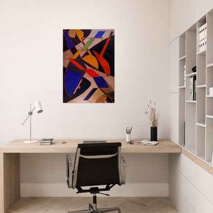 ORQUESTA SINFONICA 1916 - Man Ray Brushed Aluminum Print - 70x100 cm / 28x40 inches | Man Ray Aluminum Print | Man Ray Prints