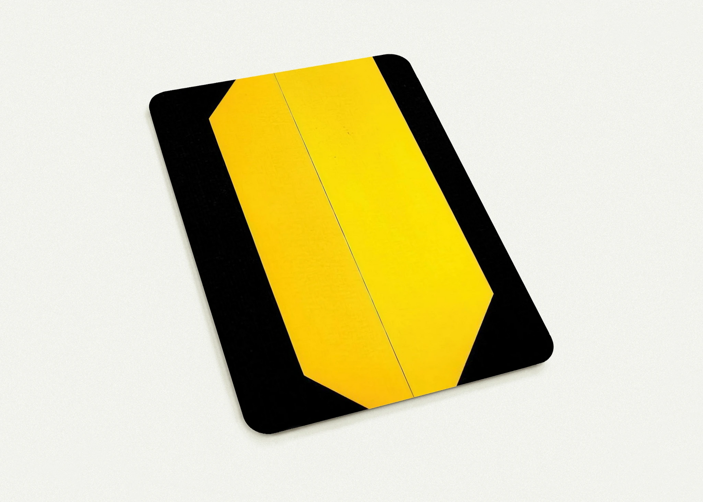 Black and Yellow - 2009 By Carmen Herrera Pack of 10 Post Cards | Carmen Herrera Post Cards | A6 (10.5 x 14.8 cm) - 4.1 x 5.8 inches