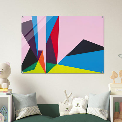 Magical Space Forms - 1948 - Lorser Feitelson Acrylic Print - 70x100 cm / 28x40″ inches