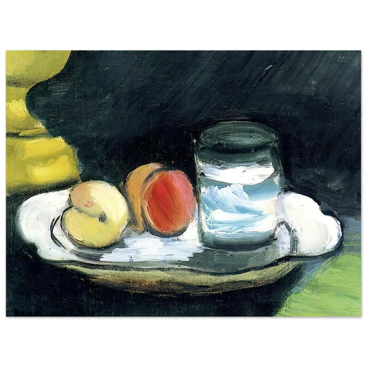 Henri Matisse - STILL LIFE PEACHES AND GLASS 1916  75x100 cm / 30x40inches Fine Art Poster